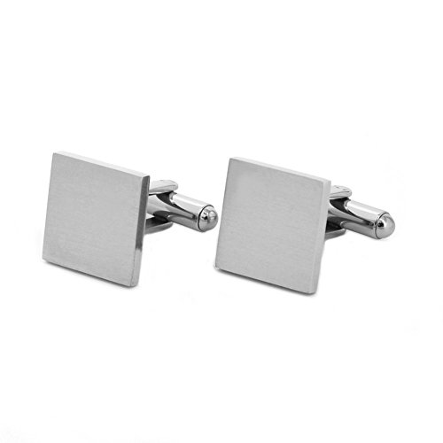 Merit Ocean Stainless Steel Cufflink and tie Clip Set with Business Part
