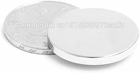 100pcs Strong Round Dia 25mm x3mm N35 Rare Earth Neodymium Magnet Art Craft Fridge free shipping
