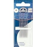 DMC Chenille Hand Needles Size 20 6 Pack 1768-20 (12-Pack)