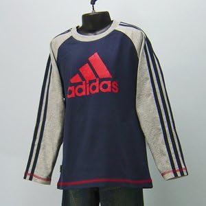 Amazon.co.jp： adidas ジュニアBoys BC AdiCott100 ラグラン長袖T 