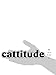 Imagine This Cattitude Car Magnet, 7-Inch by 2-Inch