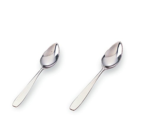 Better Houseware Grapefruit Spoons, Silver