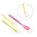 AreaJD 3-Piece Full Silicone FDA-approved Heat Resistant Nonstick Kitchen Spatulas with comfortable wide handle