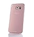 PASONOMI Galaxy S6 Case, [Ultra Slim] Premium TPU Gel Rubber Soft Skin Silicone Protective Case Cover for Samsung Galaxy S6 (Transparent Pink)