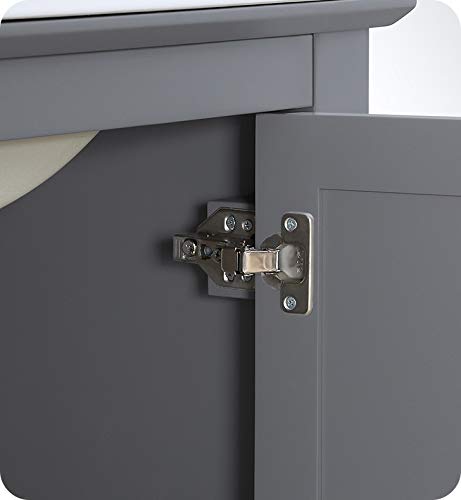 Fresca Manchester 24" Gray Traditional Bathroom Vanity