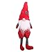 Monoche Decorative Christmas Plush Handmade Santa Elf Doll Perfect for Xmas Home Ornaments Party 1 Pc (B)thumb 2