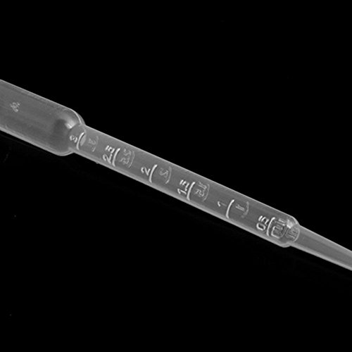 Potato001 50Pcs Airbrush 3ml Disposable Plastic Eye Dropper Transfer Graduated Pipettes - Thumbnail 6