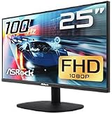 ASRock CL25FF 24.5 inch IPS Monitor 100Hz Light Gaming Home Office Low Blue view 4
