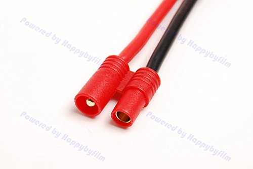 Lot(5) New Male XT60 XT-60 to 3.5mm Bullet Adapter 14awg for RC Turning HXT Zippy