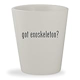 got exoskeleton? - White Ceramic 1.5oz Shot Glass