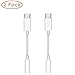 Maxonar USB-C to 3.5 mm Headphone Jack Adapter Compatible iPad Pro 2018 2019 11'' 12.9 inch 2 Pack