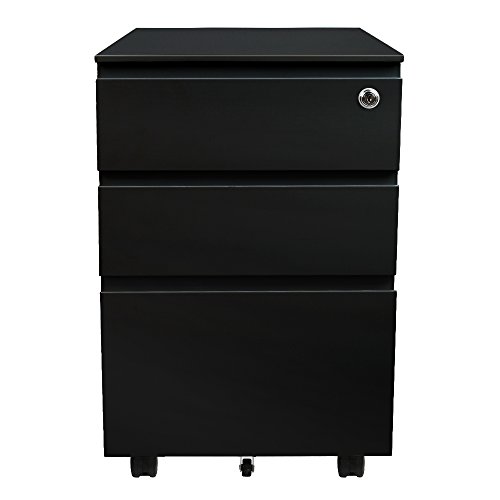 Stockpile 3-Drawer File Cabinet (White)