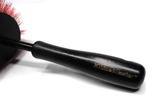 Maxshine PP-Short Handle Wheel Brush (Length 30cm) for Car Wheels Upholstery