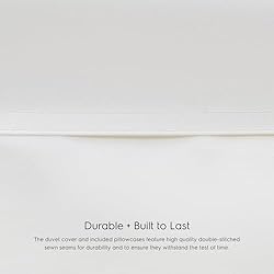 Tafts Duvet Cover Set, Twin Size - 100% Viscose