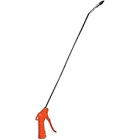 Astro Pneumatic 1716 Deluxe Air Blow Gun with 20-Inch Long Angled Nozzle and 1/2-Inch Removable Rubber Tip