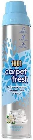 1001 3X 1001 Carpet Fresh Soft Jasmine and Linen Odour Remover 300ml view 2