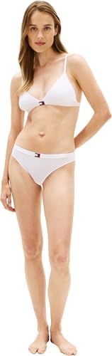 Damen 3er Pack Triangel BHS mit Logo, Mehrfarbig (Grey Ht/Black/White), XS