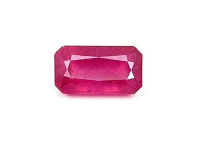 Buy Barishh 6 25 Ratti Igi Certified Burma Ruby Gemstone At Amazon In