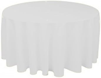 Tablecloth for 30" Round Table by Florida Tablecloth Factory (White)