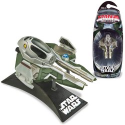 Hasbro TITANIUM SERIES STAR WARS 3INCH VEHICLES - JEDI STARFIGHTER