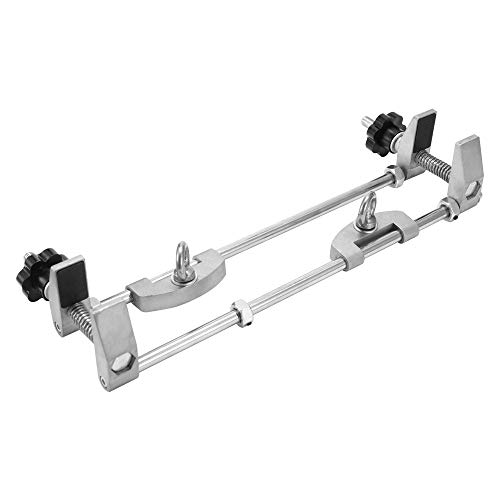 ZUINIUBI Mortice Lock Fitting Jig Door Lock Mortiser Kit Perforator Folder for Locksmith Carpenter Woodworking Door Lock Hole Saw Opener Installation Mortising Jig Tool Maintenance Set