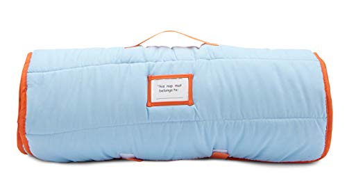 Funhouse Explore Planets & Outer Space - Kids Nap Mat Set - Includes Pillow and Fleece Blanket - Great for Kids Sleeping at Daycare, Preschool, or Kindergarten - Fits Napping Toddlers or Children - Thumbnail 5