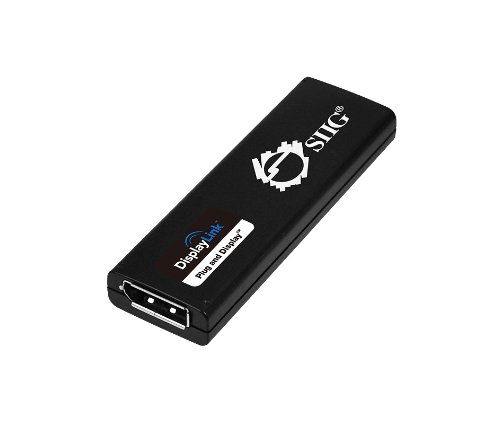 SIIG USB 3.0 to DisplayPort Adapter and USB 3.0 Cable (JU-DP0011-S1)