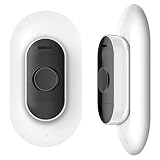 HOLACA Wall Plate for Arlo Audio Doorbell - [Hard ABS Material][Easy Installation][Perfect Fit] (white)