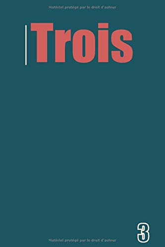 Amazon Com Trois Cadeau Fille Garcon Cadeau Anniversaire Fille Garcon 3 Ans Carnet De Notes Journal Intime Cadeau Petit Cadeau Fille Garcon French Edition Book Souki Books