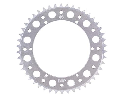 Ti22 PERFORMANCE Axle Sprocket, 46-Tooth, 5.25 in Bolt Pattern, Aluminum, Natur…