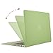 MOSISO Plastic Hard Case & Keyboard Cover & Screen Protector Only Compatible MacBook Air 13 Inch (Models: A1369 & A1466, Older Version Release 2010-2017), Chartreuse