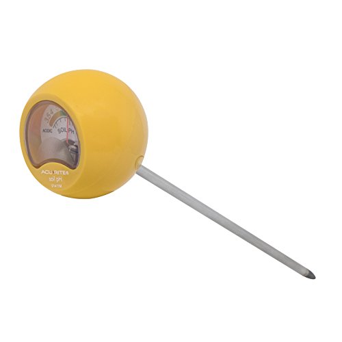 AcuRite 01411M Soil Ph Meter, Yellow