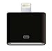 8 Pin Lightning to 30 Pin Adapter Converter Grade Charger for iPhone 7, 7 Plus, 6S, 6S Plug, iPad (Black)