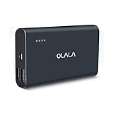 Quick Charge 3.0 OLALA PQ100 10500mAh Portable Charger Ultra Compact Aluminum 2-Port Power Bank for iPhone, iPad, Samsung Galaxy (Navy Blue)