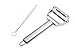 Vegetable Peeler, Besiva Ultra Sharp Stainless Steel Vegetable Slicer Peeler with Cleaning Brush