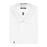 Men's Dress Shirts Slim Fit French Cuff Solid From Labiyeur