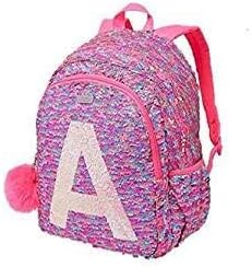 justice backpacks with letter m