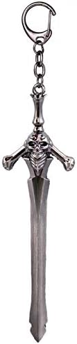 FITIONS - Mixed Game Devil May Cry 5 Keychain Metal Pendant Nero Red Queen Keyring Holder Men llaveros Colar Women Men Colar