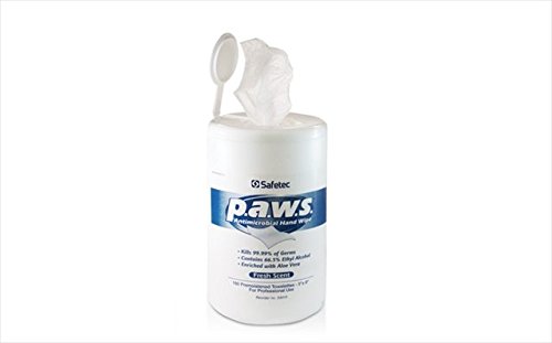 Paws Antimicrobial Disinfectant Hand Wipe 160/tub By Hitachi