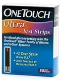 One Touch Ultra Test Strips-50 CT (Intl Pack)