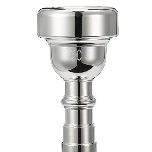 4 Eastar+Silver+Plated+Trumpet+Mouthpiece