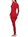 Lusofie Womens Cotton Thermals Adult Onesie Henley Thermal Underwear Union Suit