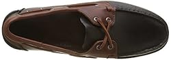 Sebago Men's Boat Shoes, Multicolour Dk Brown Black