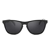 Original Lightweight Wayfarer Sunglasses Men Women UV400 Shiny Black Frame