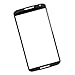 Sunways Front Screen Outer Glass Replacement Part for Google Nexus 6 Motorola Xt1100 Xt1103 (Black)