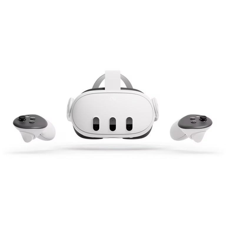Meta Quest 3 128GB — Breakthrough Mixed Reality Headset — Powerful Performance (Renewed Premium)