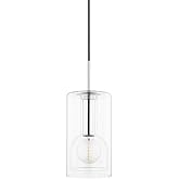 Mitzi H415701A-PN Belinda - 1 Light Pendant 14.75 inches Tall and 6 inches Wide - Polished Nickel