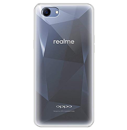 Plus Soft Silicone TPU Transparent Clear Case Soft Back Case Cover with Packaging Kit for RealMe 1