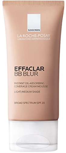 L-R P Effaclar BB Blur - Light/Medium (1.01oz/fl oz/30 ml) plus a free MUA Lip Balm #305 PEACH (SEALED TUBE/UNBOXED)