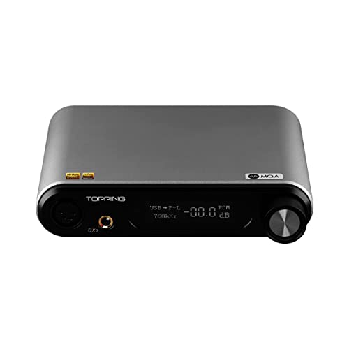 Topping DX5 MQA DAC Headphone Amp Full Balancde
